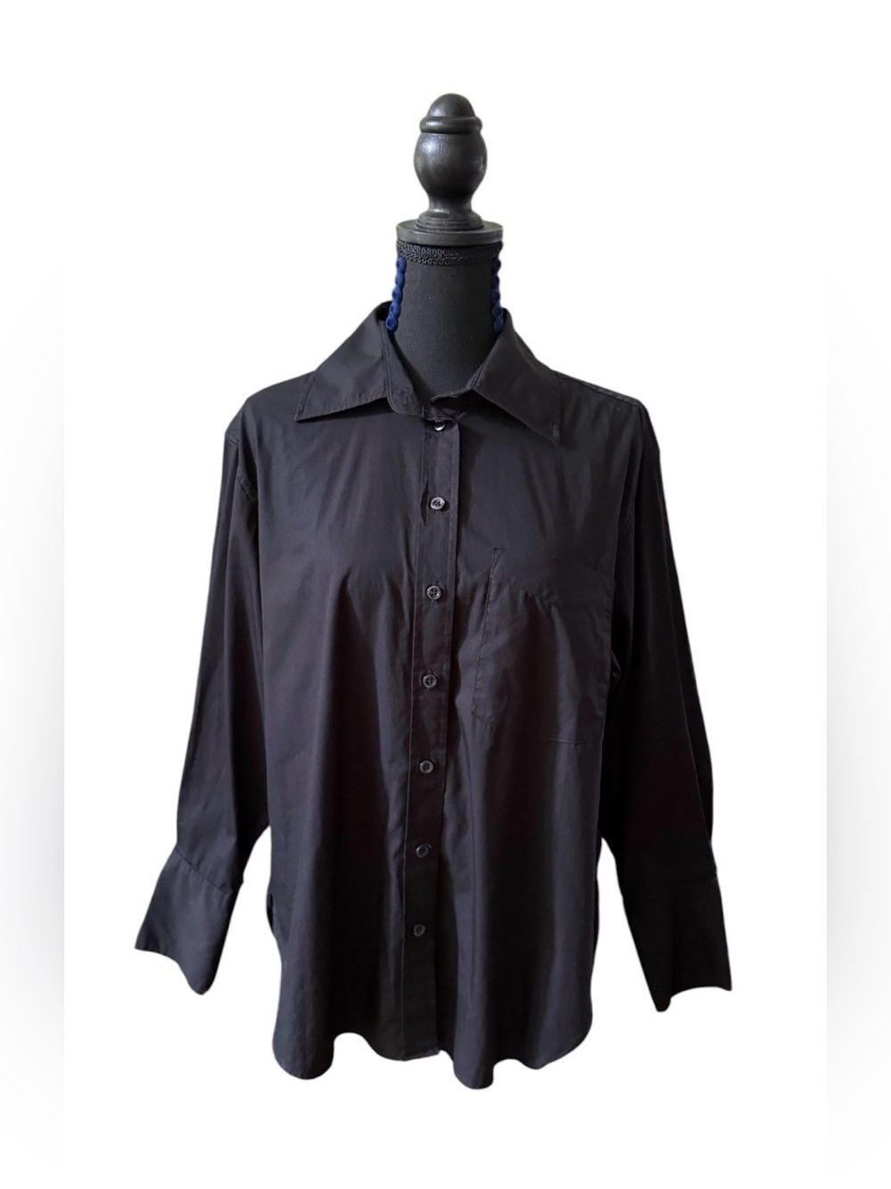 GAP Black Women's Button-Down Shirt “The Big Shirt”